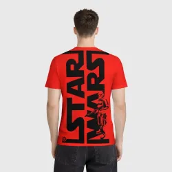 Мужская футболка 3D Star wars - Darth Wader - фото 4