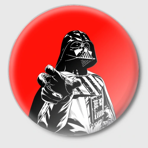 Значок Star wars - Darth Wader