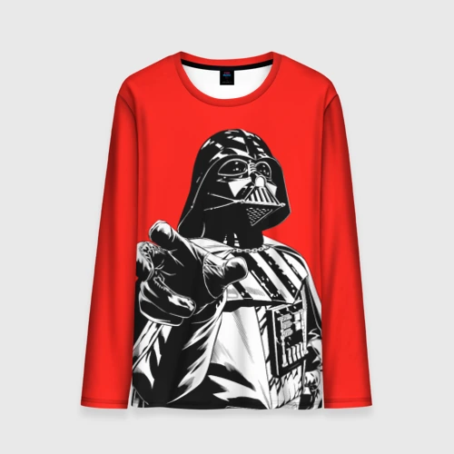 Мужской лонгслив 3D Star wars - Darth Wader