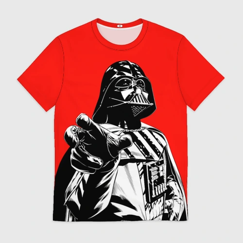 Мужская футболка 3D Star wars - Darth Wader