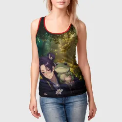 Женская майка 3D Жэньши и лягушка - Монолог Фармацевта - фото 2