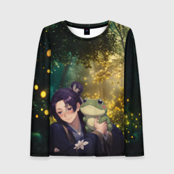 Женский лонгслив 3D Жэньши и лягушка - Монолог Фармацевта