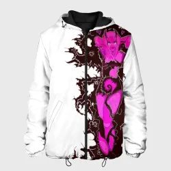 Мужская куртка 3D Your demon neon sexy anime girl cyberpunk tattoo