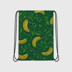 Рюкзак-мешок 3D Банановый орнамент паттерн - фото 6