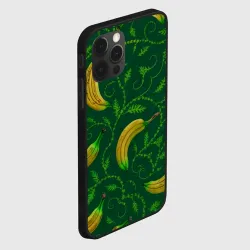 Чехол для iPhone 12 Pro Банановый орнамент паттерн - фото 3