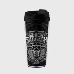 Термокружка-непроливайка Black Sabbath - goat skull
