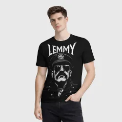 Мужская футболка 3D Motorhead - lemmy - фото 2