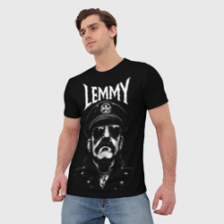 Мужская футболка 3D Motorhead - lemmy - фото 2