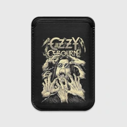 Картхолдер Magsafe магнитный Ozzy Osbourne - head and hands 