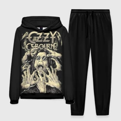 Мужской костюм с толстовкой 3D Ozzy Osbourne - head and hands 