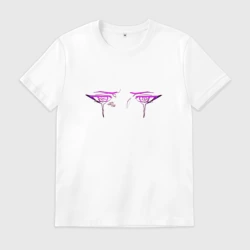 Мужская футболка хлопок The Eyes of Eternity - Cyberpunk