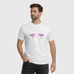 Мужская футболка хлопок The Eyes of Eternity - Cyberpunk - фото 2