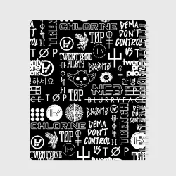 Тетрадь Twenty one pilots rock logo - фото 2