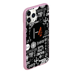 Чехол для iPhone 11 Pro Max матовый Twenty one pilots rock logo - фото 2
