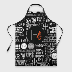 Фартук 3D Twenty one pilots rock logo
