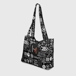 Пляжная сумка 3D Twenty one pilots rock logo - фото 2