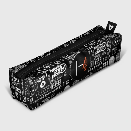 Пенал школьный 3D Twenty one pilots rock logo