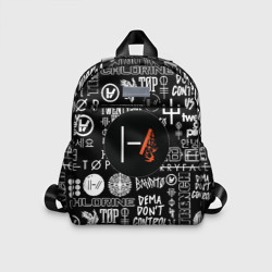 Детский рюкзак 3D Twenty one pilots rock logo