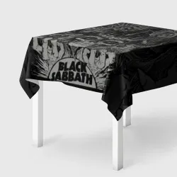 Скатерть 3D Black Sabbath death skull