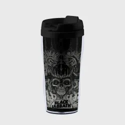 Термокружка-непроливайка Black Sabbath death skull