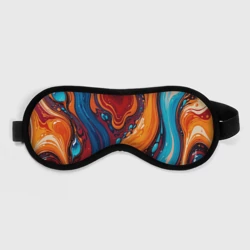 Маска для сна 3D Пламя и синева