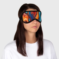Маска для сна 3D Пламя и синева - фото 2