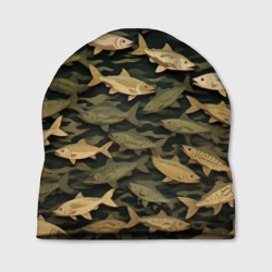 Шапка 3D Рыбацкий камуфляж