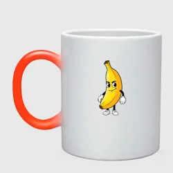 Кружка хамелеон Озорной банан