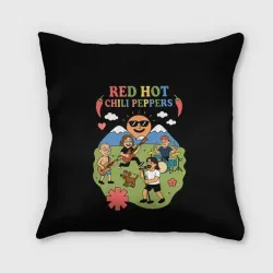 Подушка 3D Red Hot Chili Peppers, мультяшный стиль
