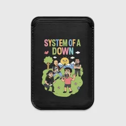 Картхолдер Magsafe магнитный System of a Down мультяшный
