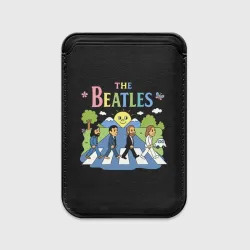 Картхолдер Magsafe магнитный The Beatles, мультяшный стиль