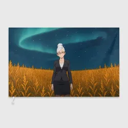 Флаг 3D Сэйко Аясэ Дандадан