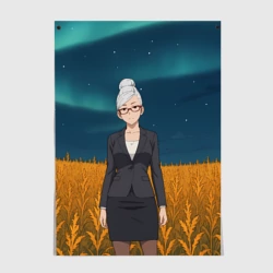 Постер Сэйко Аясэ Дандадан