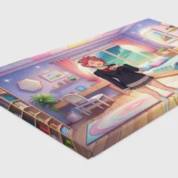 Холст прямоугольный Дандадан Сиратори Айра смущается  - фото 2