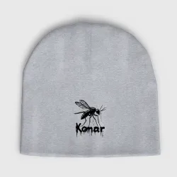 Детская шапка демисезонная Комар стиль граффити