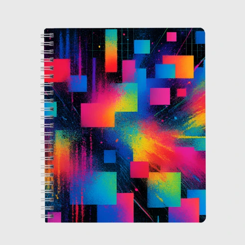 Тетрадь Pixel world