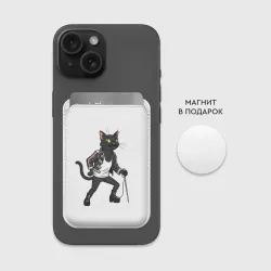 Картхолдер Magsafe магнитный Кот - Фредди Меркьюри - фото 2