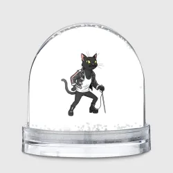 Игрушка Снежный шар Кот - Фредди Меркьюри