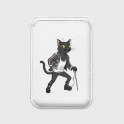 Картхолдер Magsafe магнитный Кот - Фредди Меркьюри