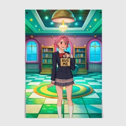 Постер Дандадан Сиратори Айра хочет обнимашек