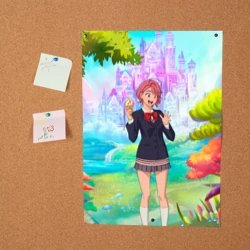 Постер Дандадан Сиратори Айра держит мороженое  - фото 2