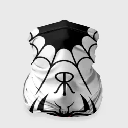 Бандана-труба 3D Паук на белом - the web of Fate