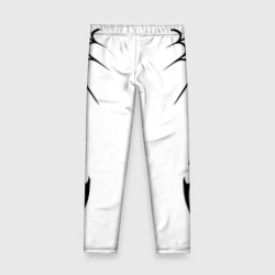 Детские леггинсы 3D Паук на белом - the web of Fate