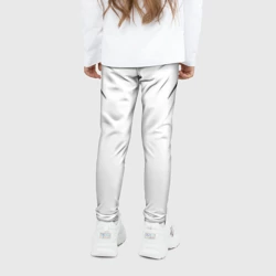 Детские леггинсы 3D Паук на белом - the web of Fate - фото 2