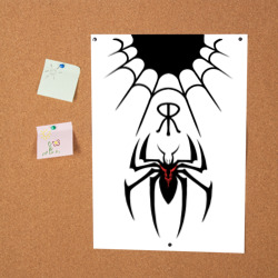 Постер Паук на белом - the web of Fate - фото 2