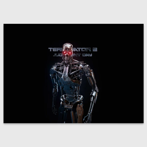 Поздравительная открытка T-800