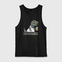 Мужская майка хлопок Папазавр с куржкой - для пары арт 3976795
