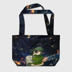 Пляжная сумка 3D МаоМао и Лягушонок Пепе - Монолог Фармацевта