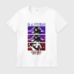 Мужская футболка хлопок Raiden Bosenmori Mei White