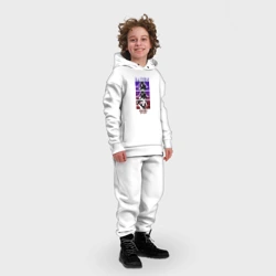 Детский костюм хлопок Oversize Raiden Bosenmori Mei White - фото 2
